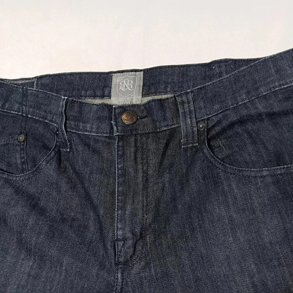 Rock and Republic raw jeans. Men's size 38x32 - Picture 3 of 10